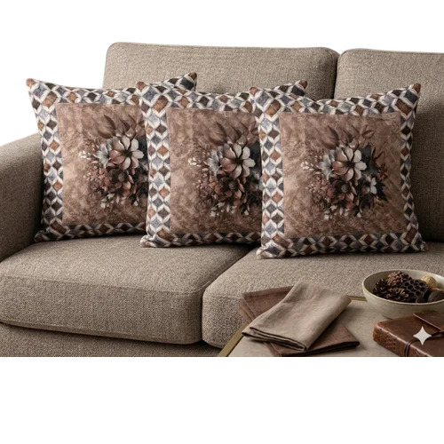 Digital Printed Designer Cushion Cover - Color: Multicolor