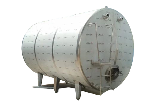 Horizontal Milk Storage Tank