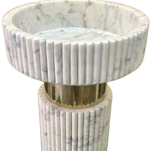 Natural Stone Pedestal Wash Basin