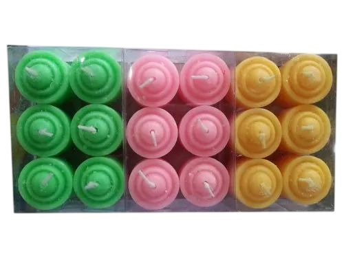 Round Tea Light Candle Set