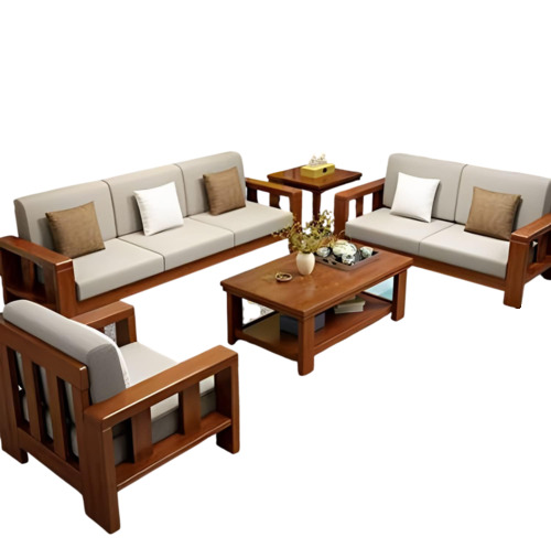 Teak Wood Wooden Sofa Set - Application: Industrial