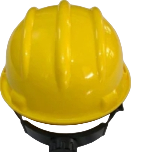 Yellow Industrial Safety Helmet