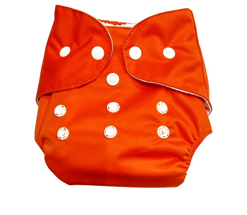 Baby Reusable Cloth Diapers - Color: Red