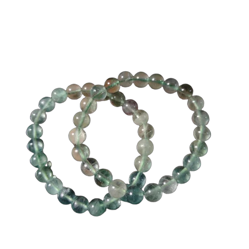 Fluorite Crystal Bracelet - Color: Multi Color