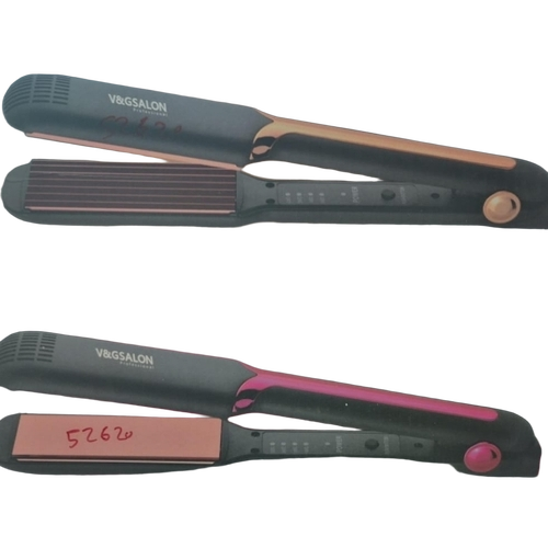 Hair Crimping And Straightener Machine