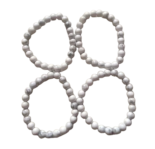 Howlite Bracelets - Feature: Calmness & Relaxation