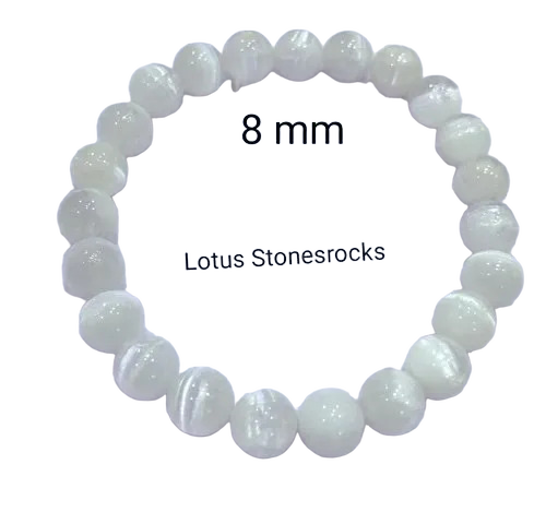 Selenite Crystal Bracelet - Gender: Unisex