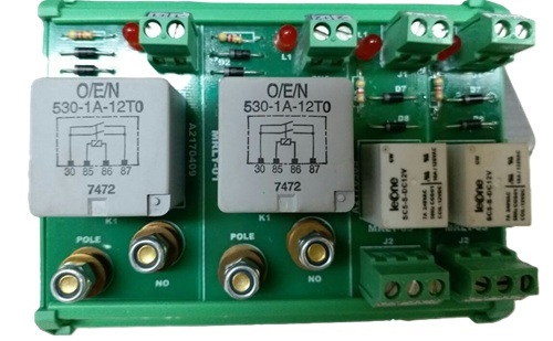 Genset Relay Card, 12vdc, 24vdc, 2ch, 3ch, 4ch, 6ch