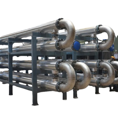 Mild Steel Double Pipe Heat Exchanger - Color: Multi Color