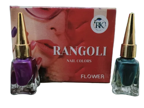 10 Ml Colored Nail Polish - Liquid, Multicolor | Bottle, Glossy Finish, Long Lasting