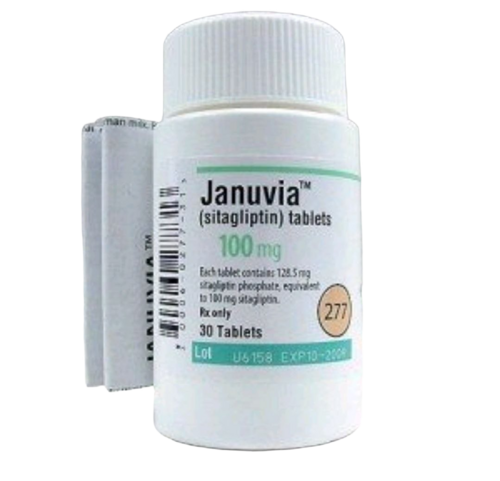 Januvia Tablet 100mg  - Purity: 99%