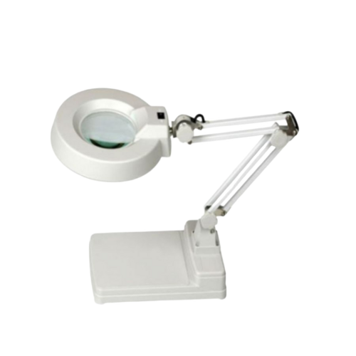 Led Tabletop Magnifier With Base 10X - Accuracy: 100 Mm