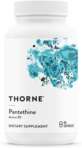 Thorne Pantethine Capsules - Capsule Shape: Oval