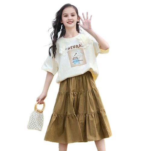 Trendy Look Ladies Skirts - Soft Breathable Fabric, Brown, Lightweight Feel | Elegant Style, Easy Wear, Flowing Texture