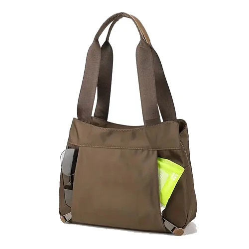 Women Stylish Handbag - Color: Brown