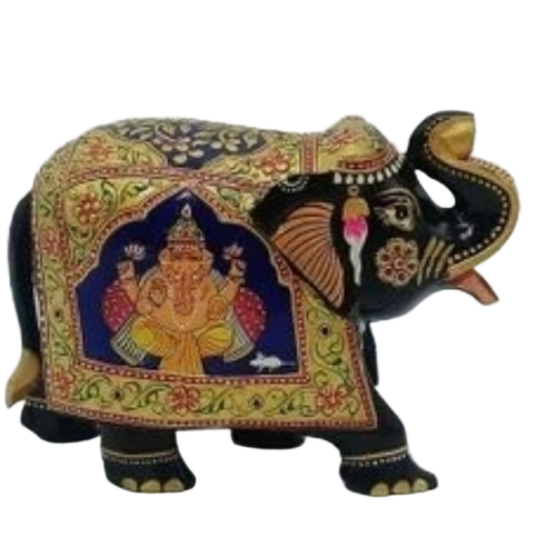 Wooden Elephant Statue
