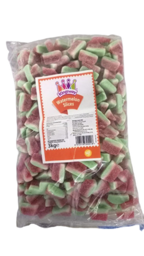 Kingsway Watermelon Slices Gummy Candy - Fat Contains (%): 1