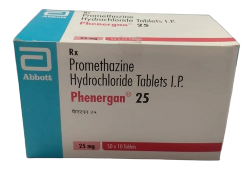 Promethazine Hydrochloride Tablets 25Mg - Expiration Date: 2 Years