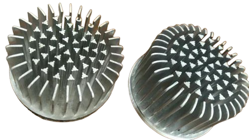 Silver Die Casted Aluminium Heat Sink