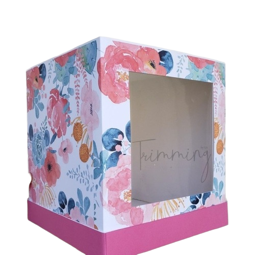 Pink Cake Box By Accurate Printpack Private Limited