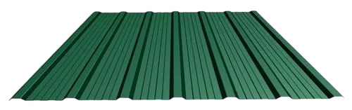 Color Coated Roofing Sheet - Color: Green