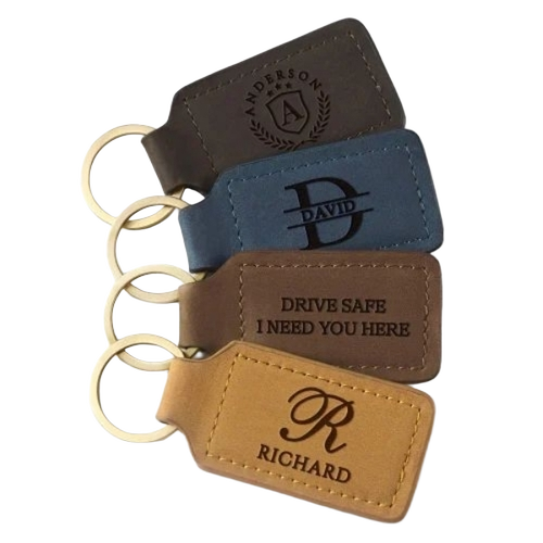 Leather Keychain