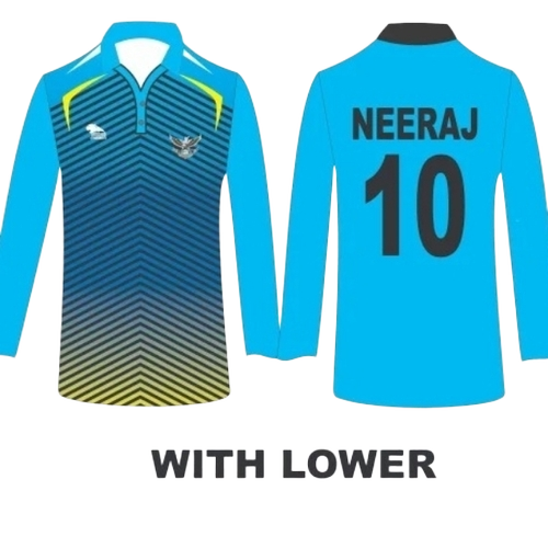 Cricket full sleeves man uniform