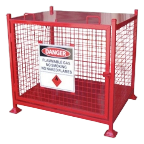 Red Wire Bin