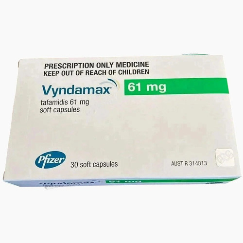Vyndamax Tafamidis 61 Mg Soft Gelatin Capsules - Capsule Shape: Sphere