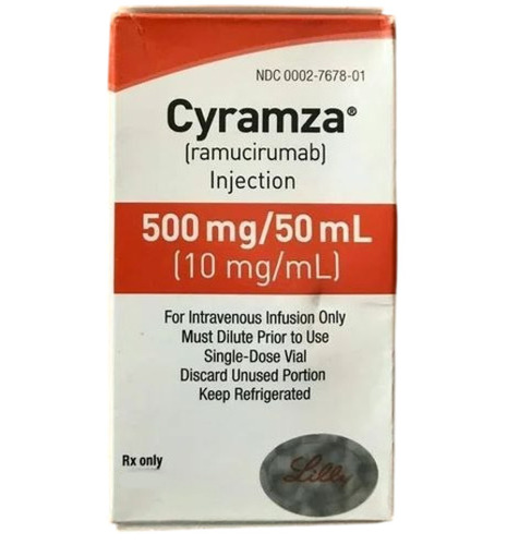 Cyramza Ramusirumab Injection - Life Span: 2 Years
