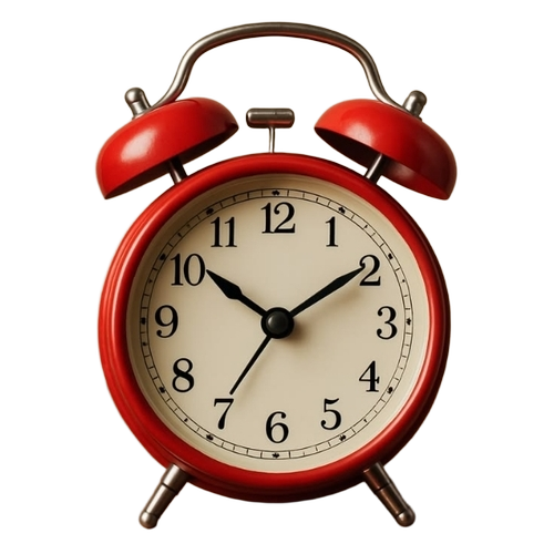 Battery Operated Table Clock