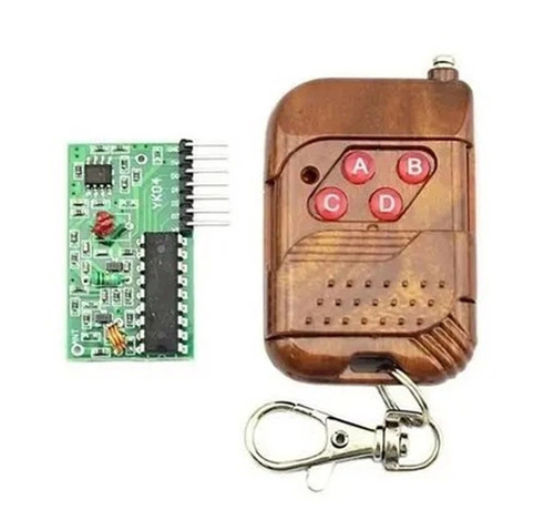 Bluetooth Rf Remote Controller - Color: Brown & Black