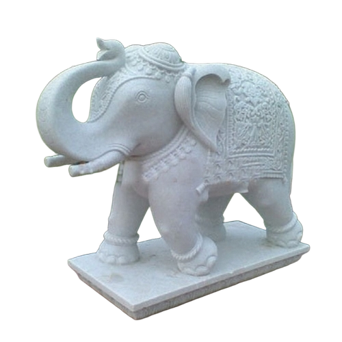 Elephant Stone Statue