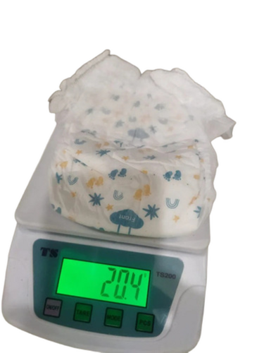 Large Disposable Baby Diapers - Color: White