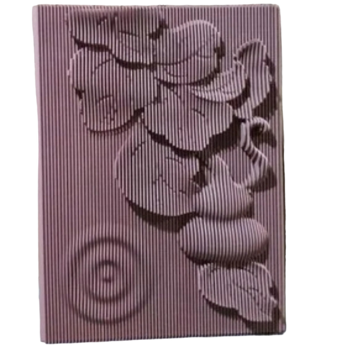 Parametric Purple Wooden Wall Panel