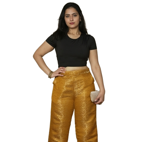Soft Fabric Girls Black Top