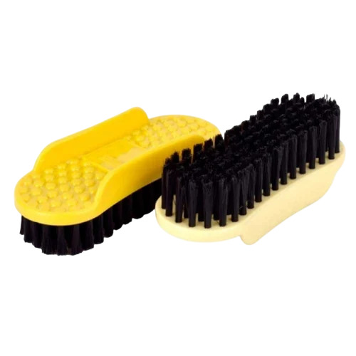 Venus Commando Shoe Shine Brush - Color: Yellow & Black