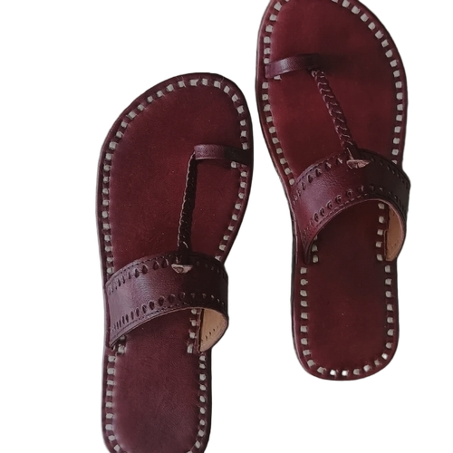 Leather Men Slipper