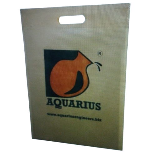 Non Woven Bag - Light Brown Non Woven Fabric, Foldable, Tear Resistant, Durable Stitching, Eco Friendly Gift Bag