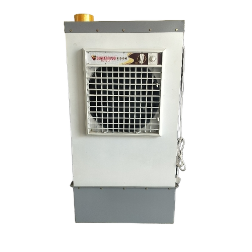 Summerguard Air Cooler - Plastic, White Grey, 210V | Powerful Cooling, Energy Efficient, High Airflow, Large Water Tank, Honeycomb Pads, Low Noise, Portable, Inverter Compatible, Durable Body