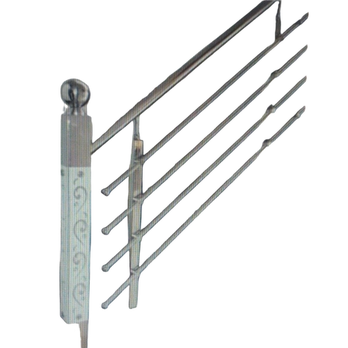 Balcony Railing By Kavitha Steel And Glass Railing