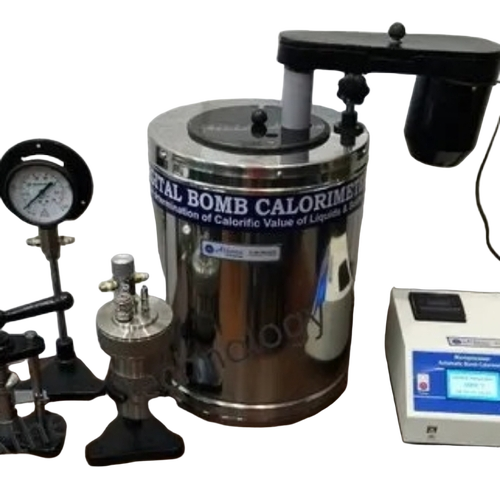 Digital Bomb Calorimeter Automatic Calculation