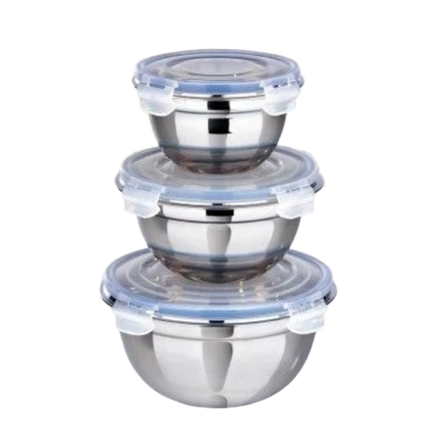 Stainless Steel Easy Lock Container