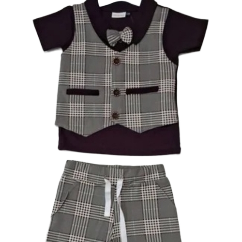 Boys 3 Piece Formal Outfit Set