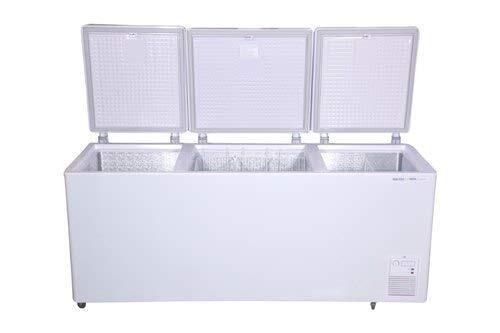 White Triple Door Chest Freezer
