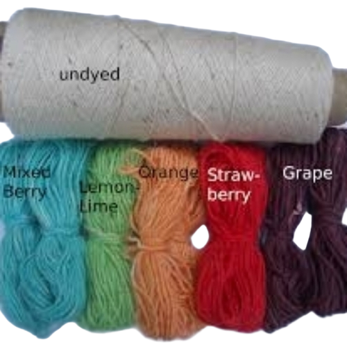 Blue Denim Dyed Yarn