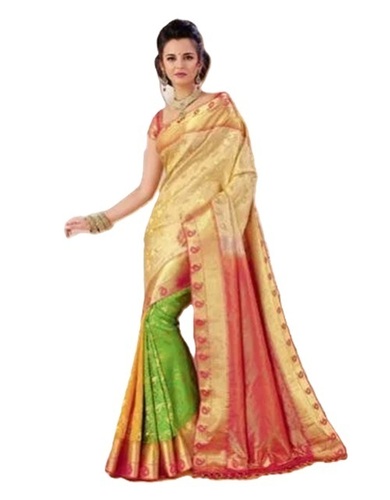 Party Wear Cot Silk Saree