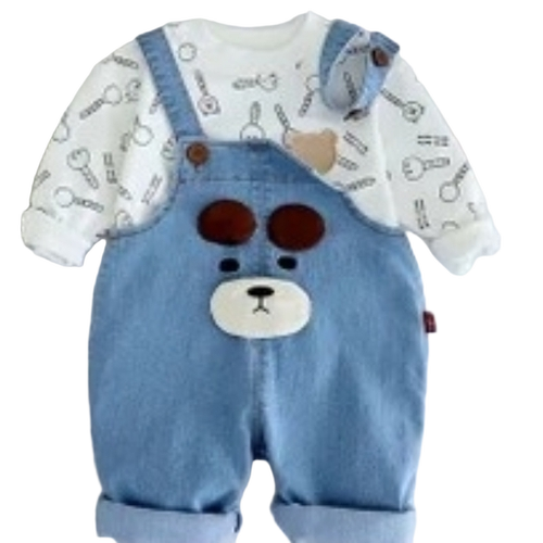 Baby Boy Dungaree Set