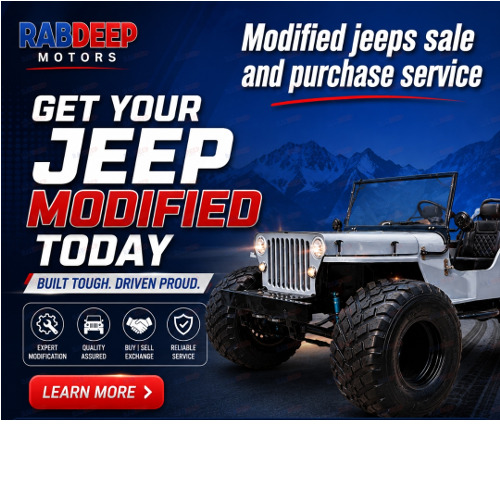 Custom Modified Off Road Jeeps
