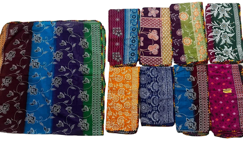 Ladies Cotton Dupatta - Design: Plain Design